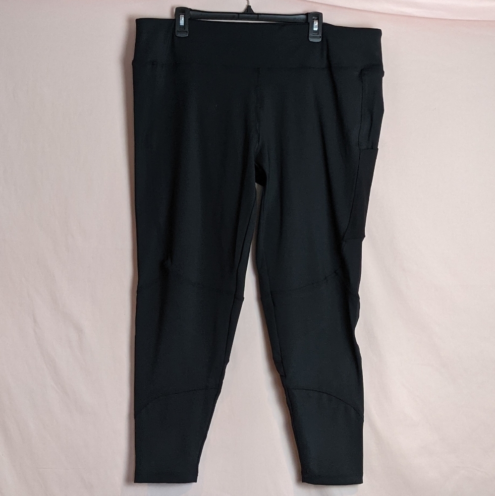 ASOS 4505 Curve Icon Black Leggings with Mesh